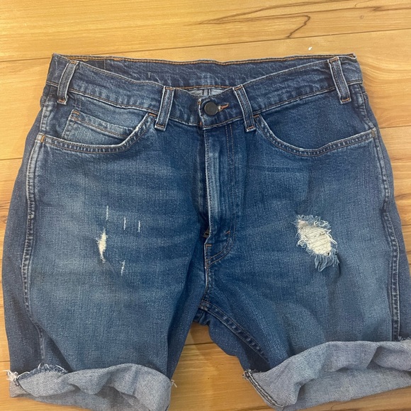 Levi’s 505 Stretch Denim Shorts (Orange Tag) - Picture 2 of 3